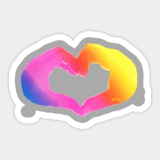 Love is Universal! Sticker